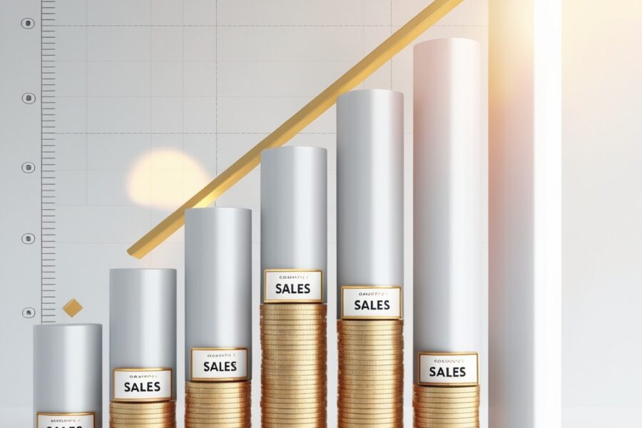 How much a company sells?